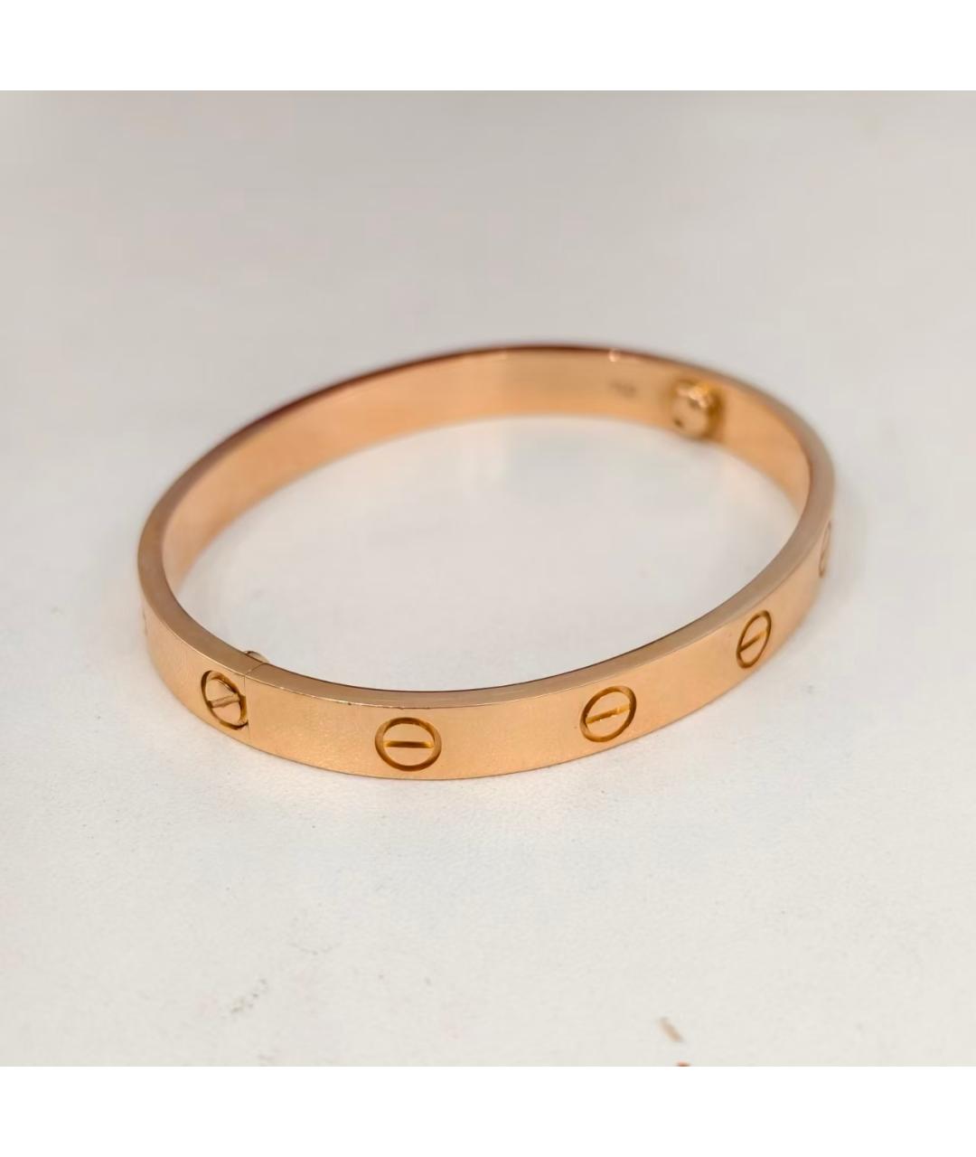 CARTIER Золотой браслет из розового золота, фото 4
