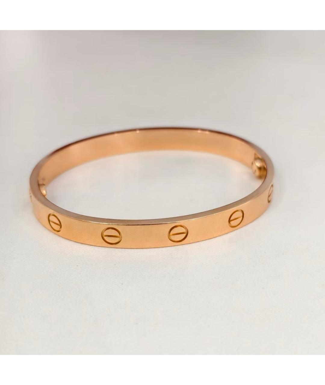 CARTIER Золотой браслет из розового золота, фото 2
