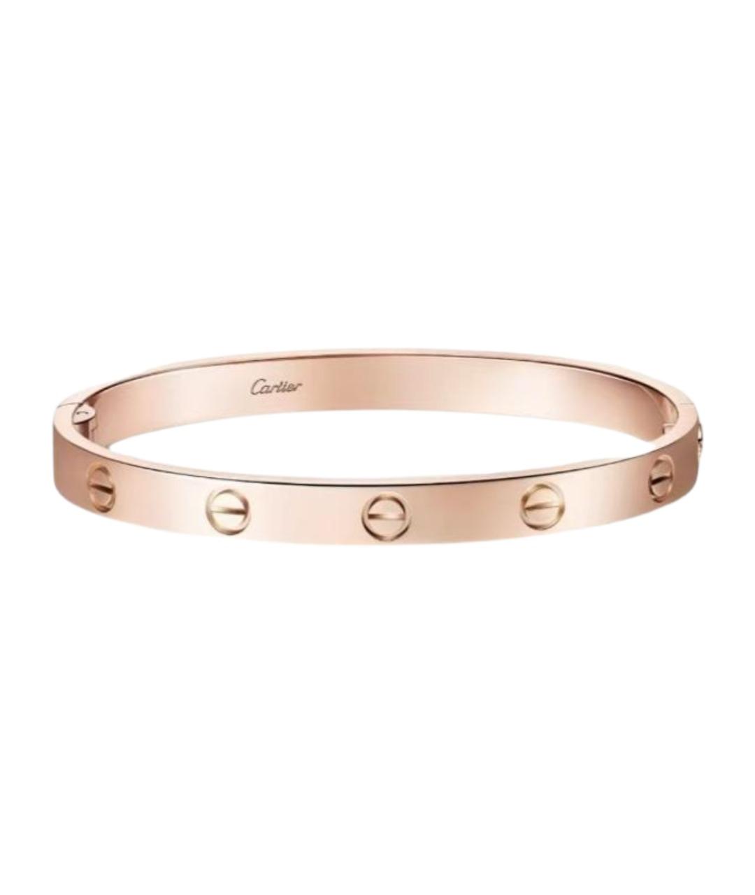 CARTIER Золотой браслет из розового золота, фото 1