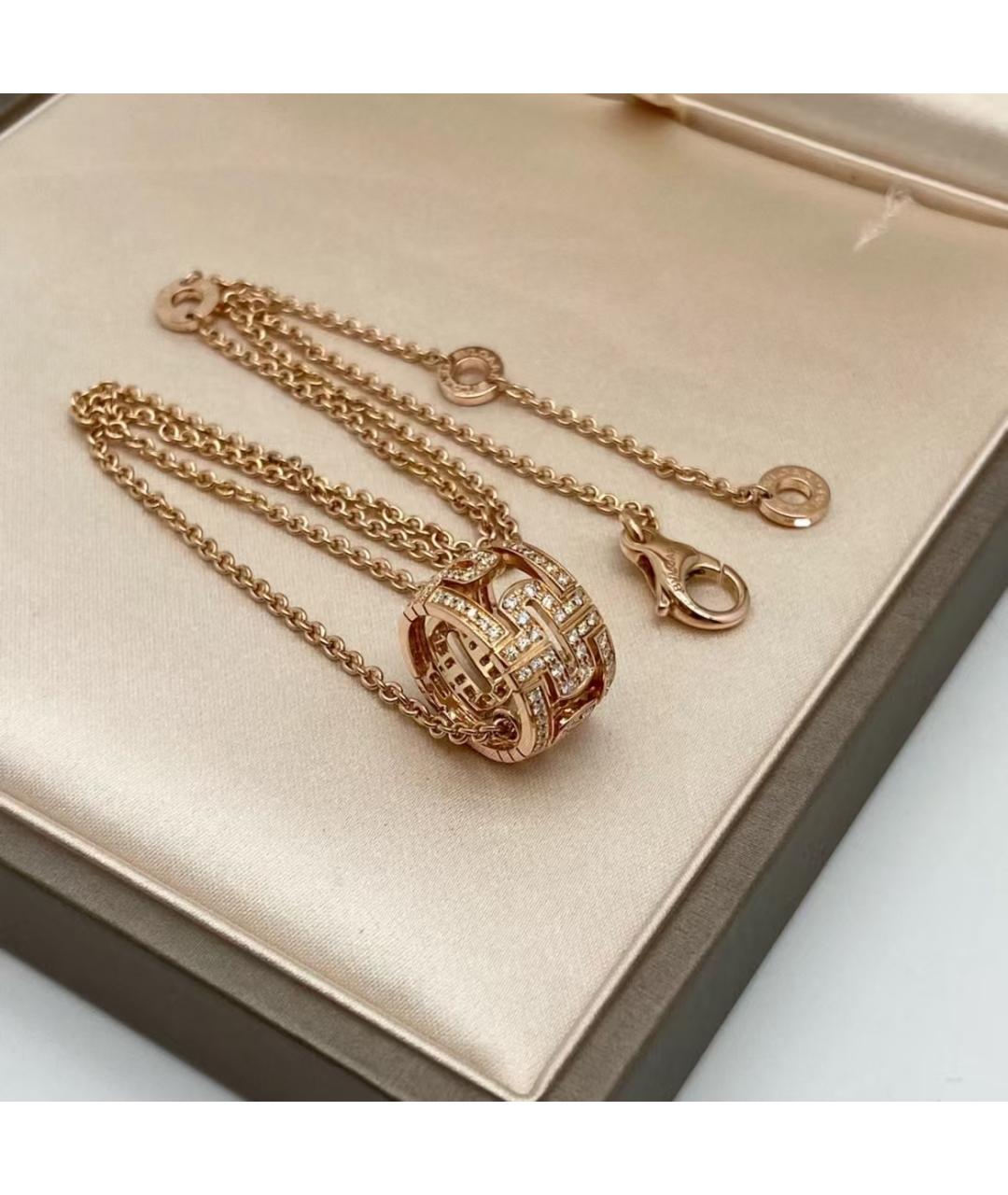 BVLGARI Золотая подвеска, фото 4