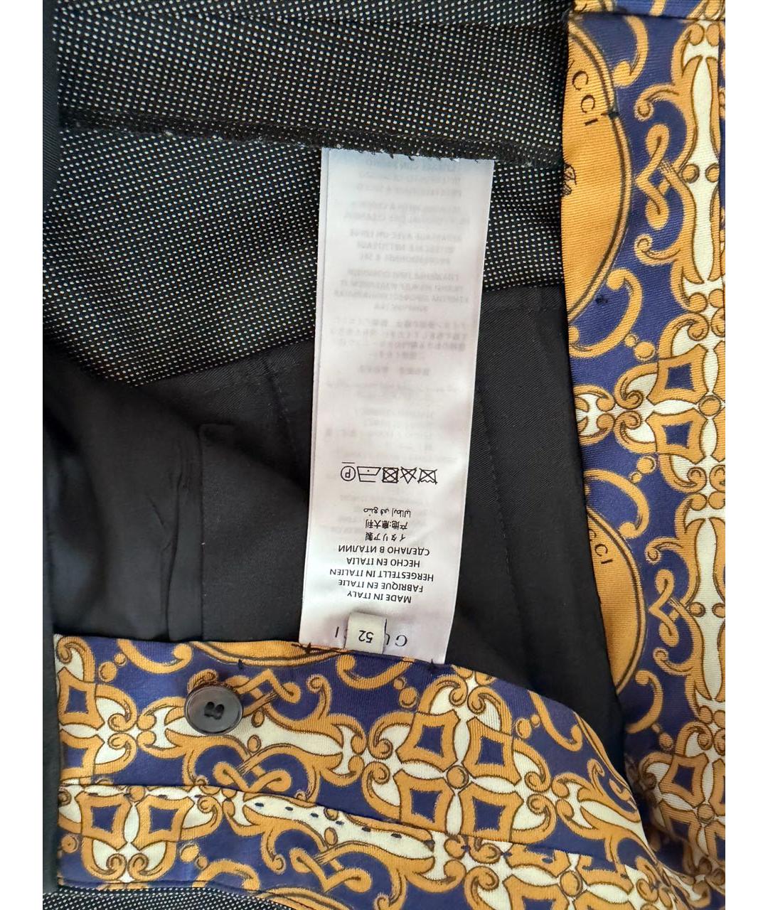 GUCCI Черный классический костюм, фото 6