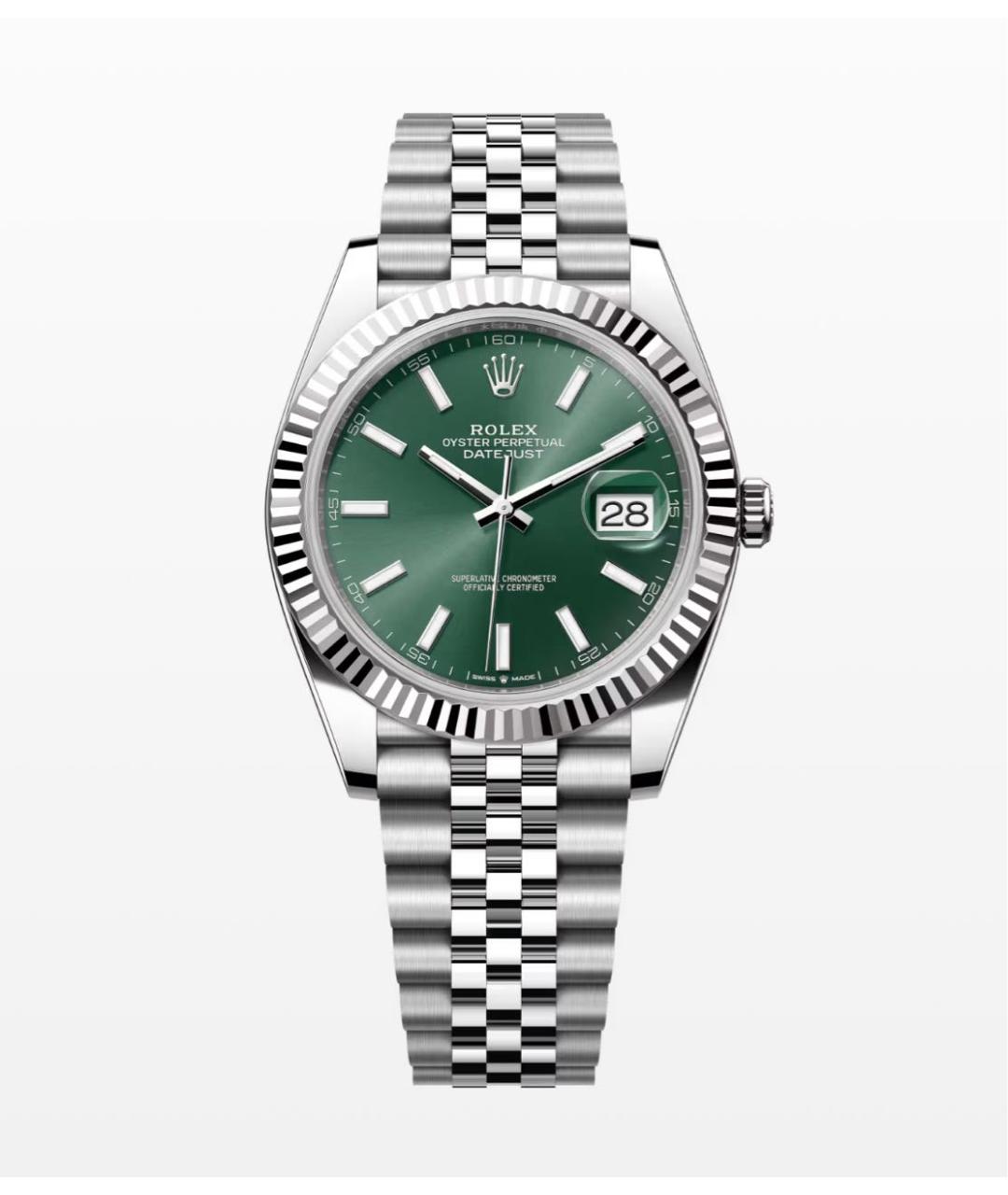 ROLEX Серебряные часы, фото 3