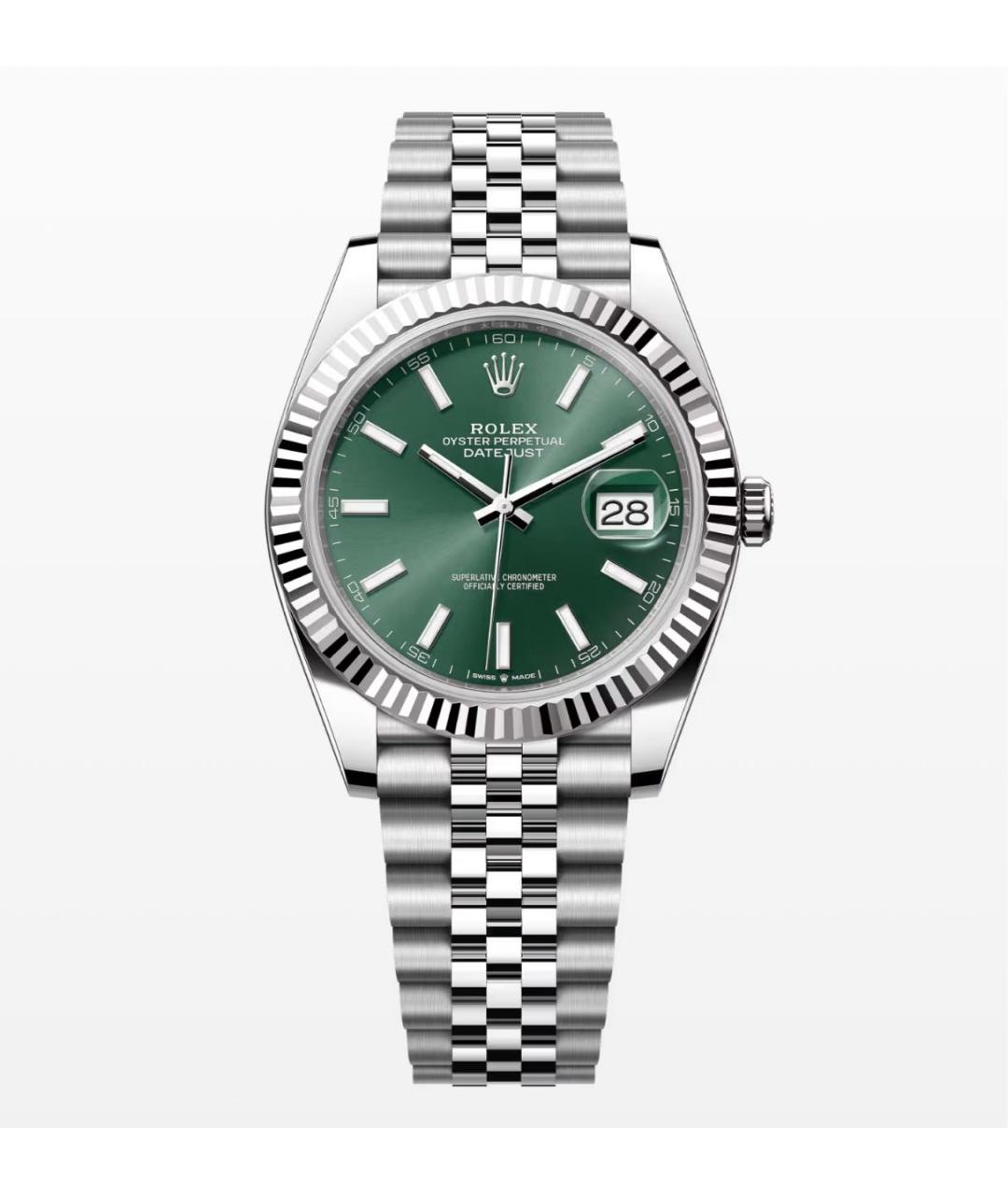 ROLEX Серебряные часы, фото 2