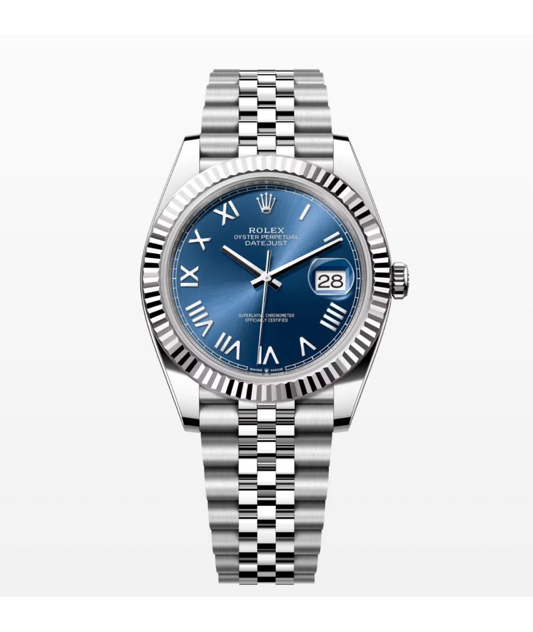 ROLEX Серебряные часы из белого золота, фото 3