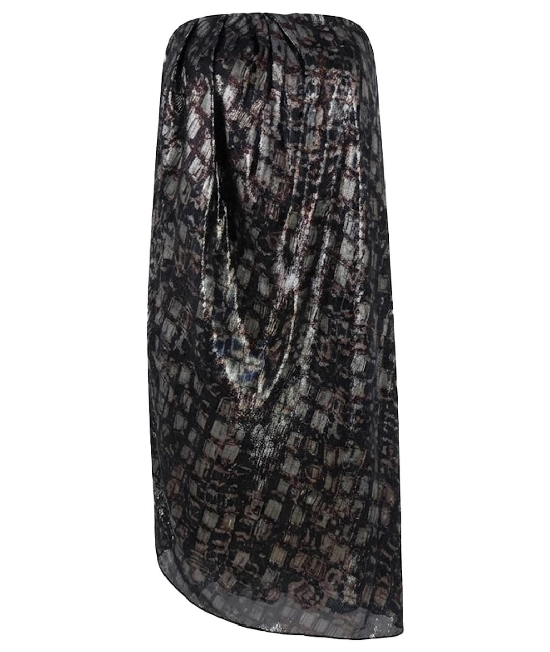 LANVIN Мульти шелковое коктейльное платье, фото 1
