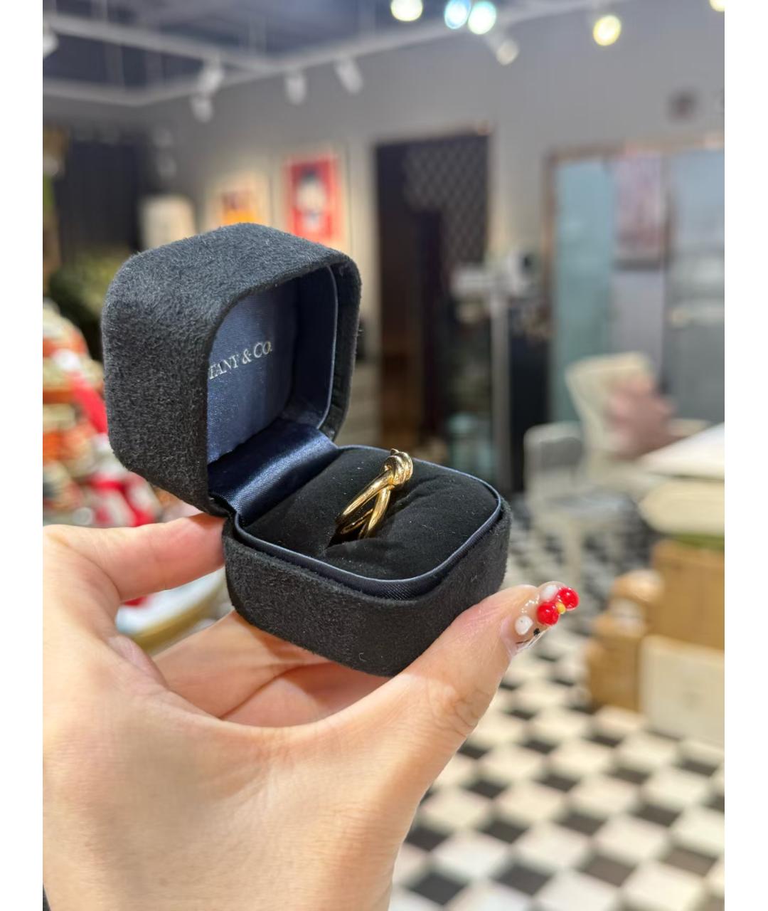 TIFFANY&CO Золотое кольцо из розового золота, фото 3