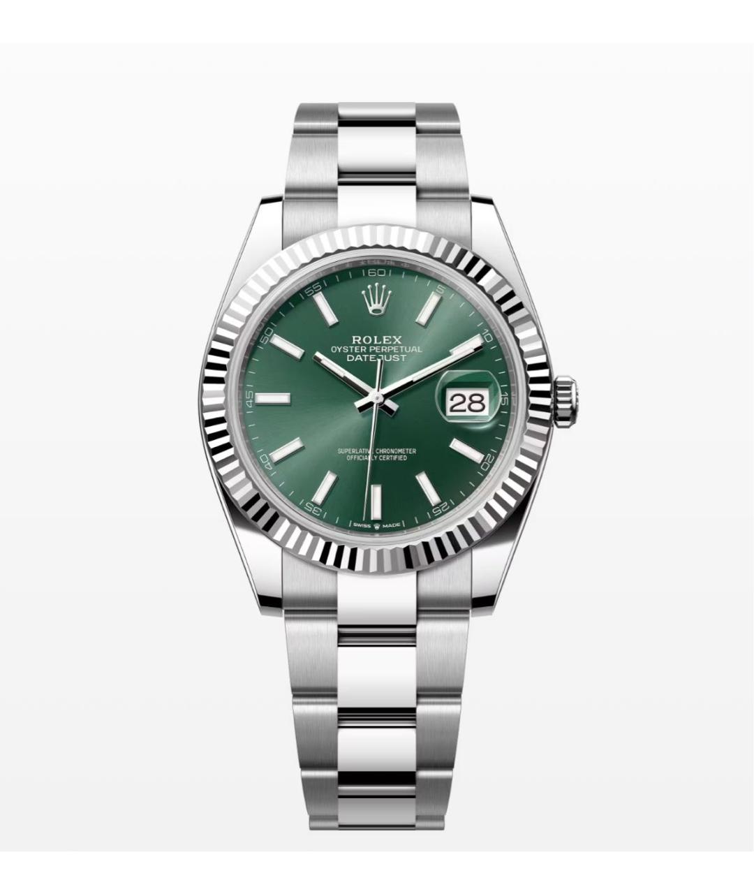 ROLEX Серебряные часы из белого золота, фото 2