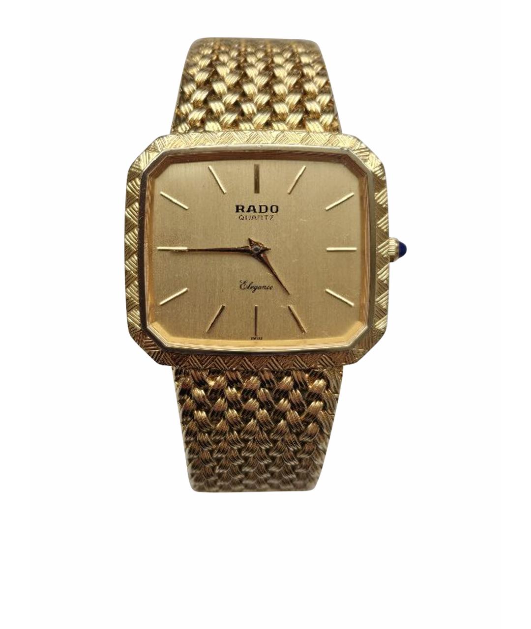 RADO Золотые позолоченные часы, фото 1