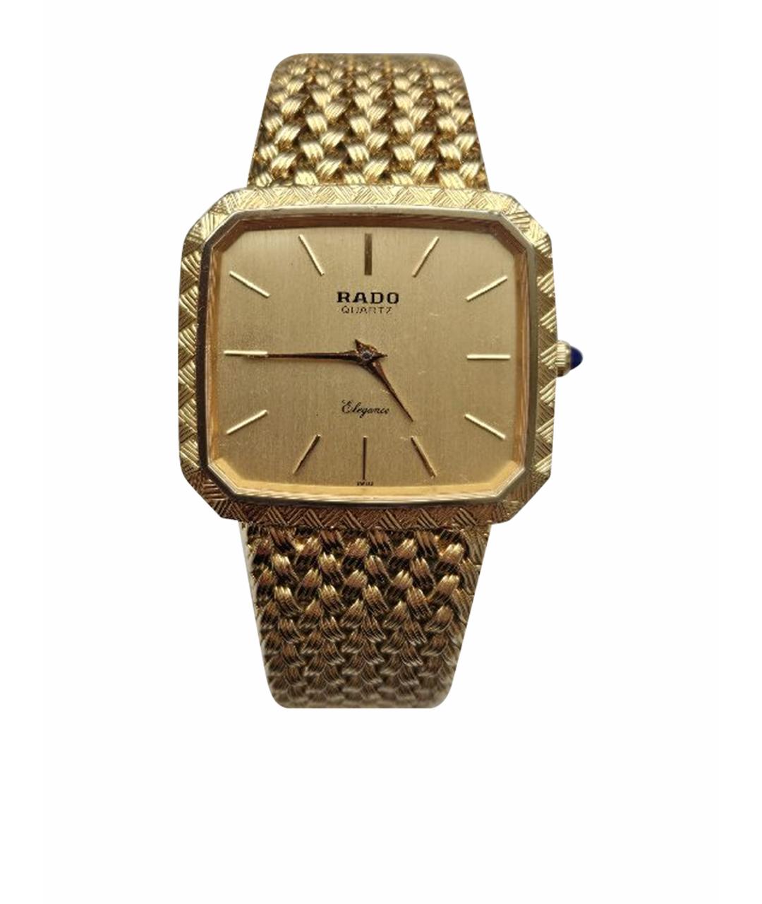 RADO Золотые позолоченные часы, фото 8