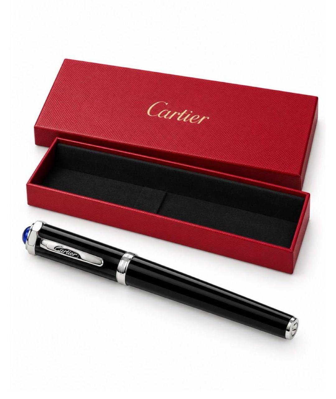 CARTIER Черная шариковая ручка, фото 8