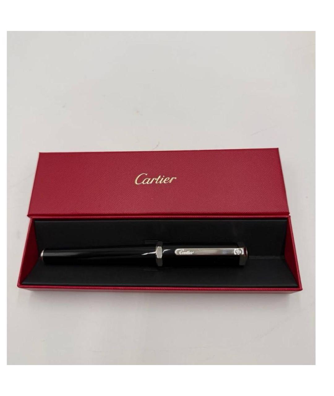 CARTIER Черная шариковая ручка, фото 5