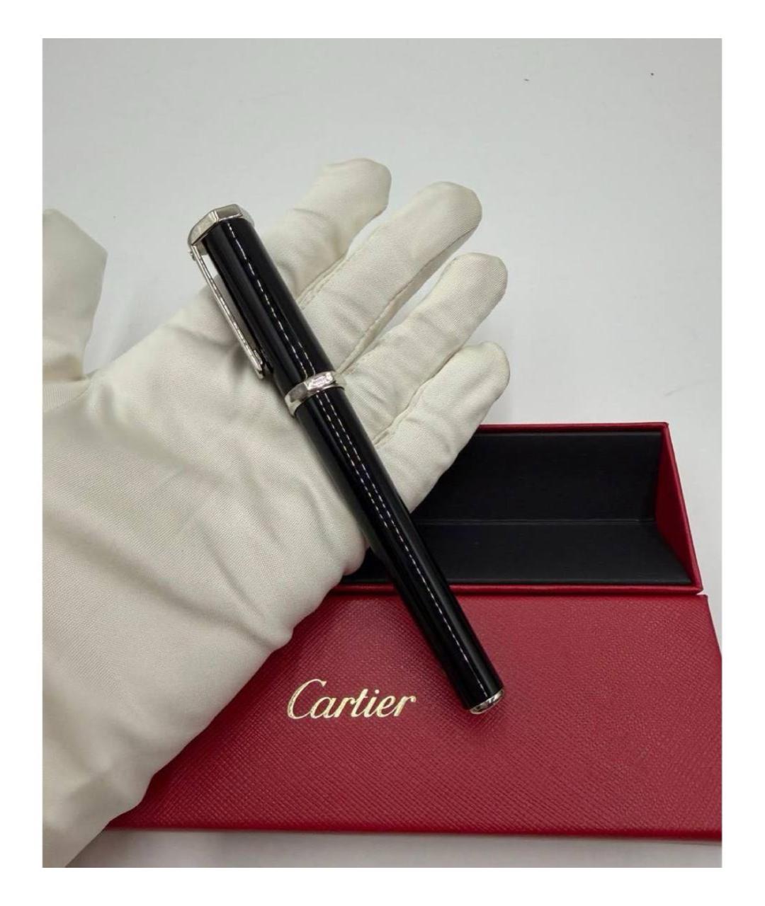 CARTIER Черная шариковая ручка, фото 7