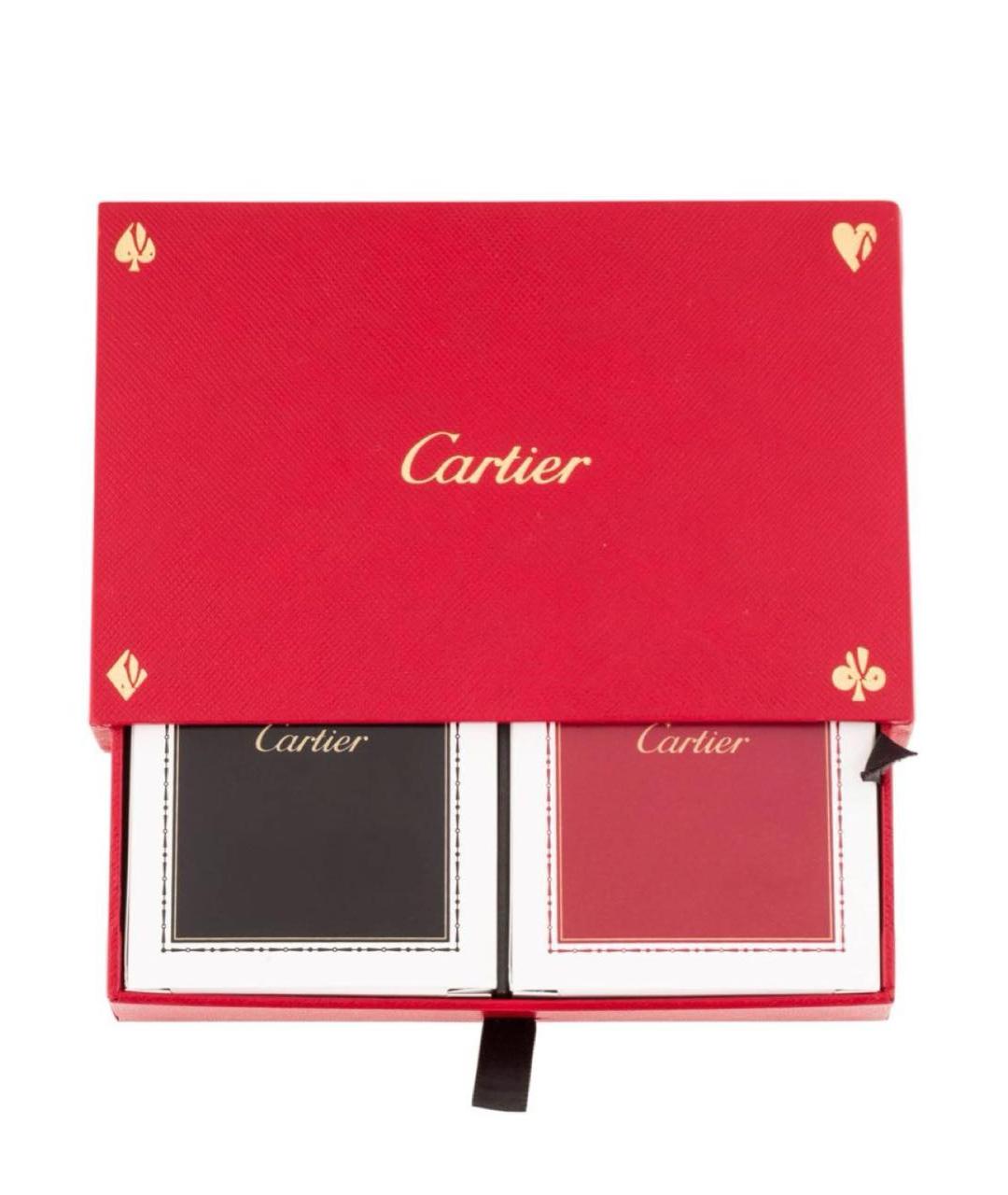 CARTIER Бордовый кардхолдер, фото 7