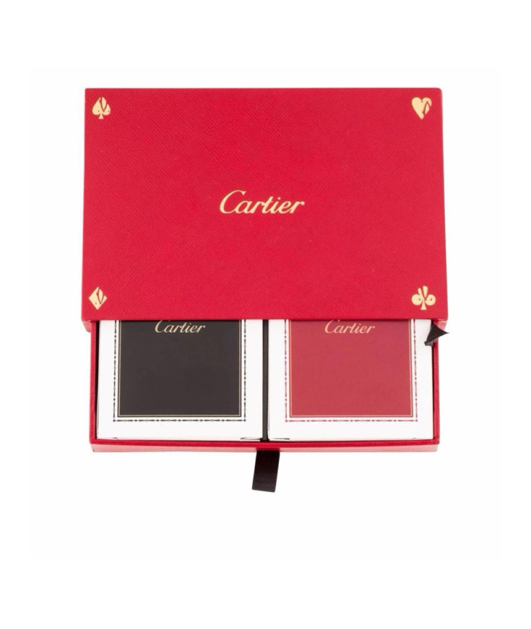 CARTIER Бордовый кардхолдер, фото 8