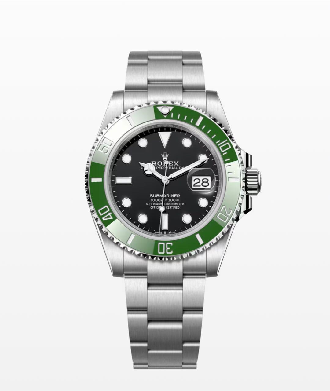 ROLEX Серебряные металлические часы, фото 2