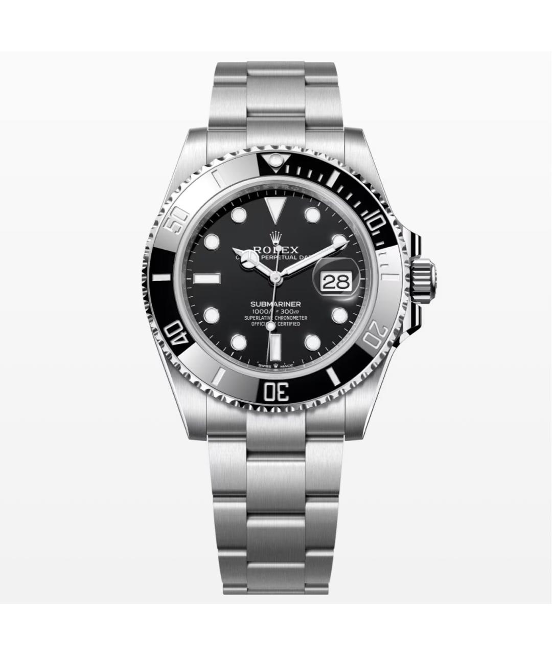 ROLEX Серебряные металлические часы, фото 3