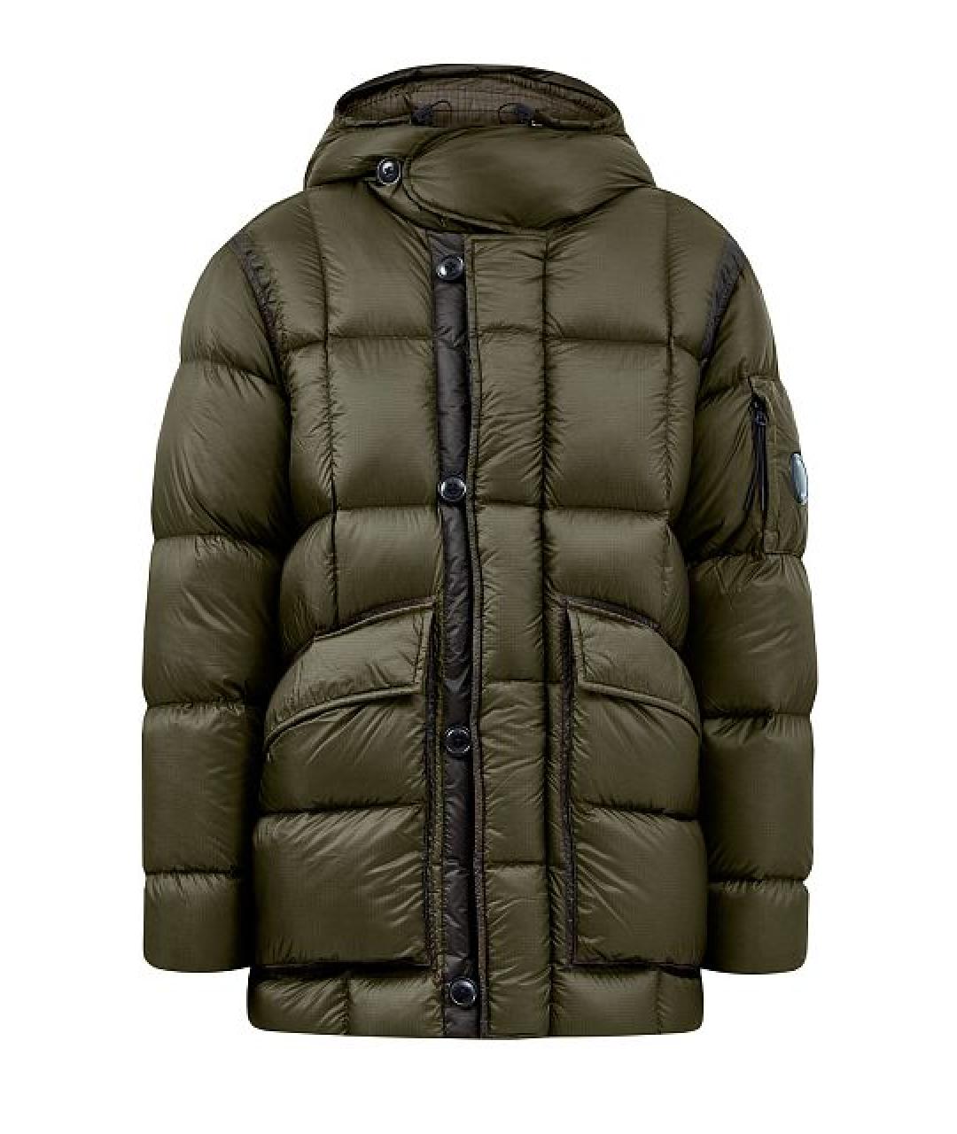 CP COMPANY Хаки нейлоновая парка, фото 7