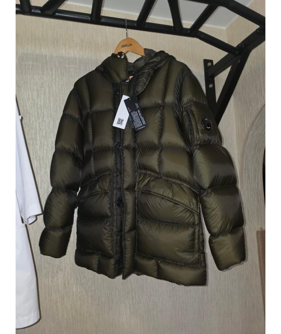 CP COMPANY Хаки нейлоновая парка, фото 6