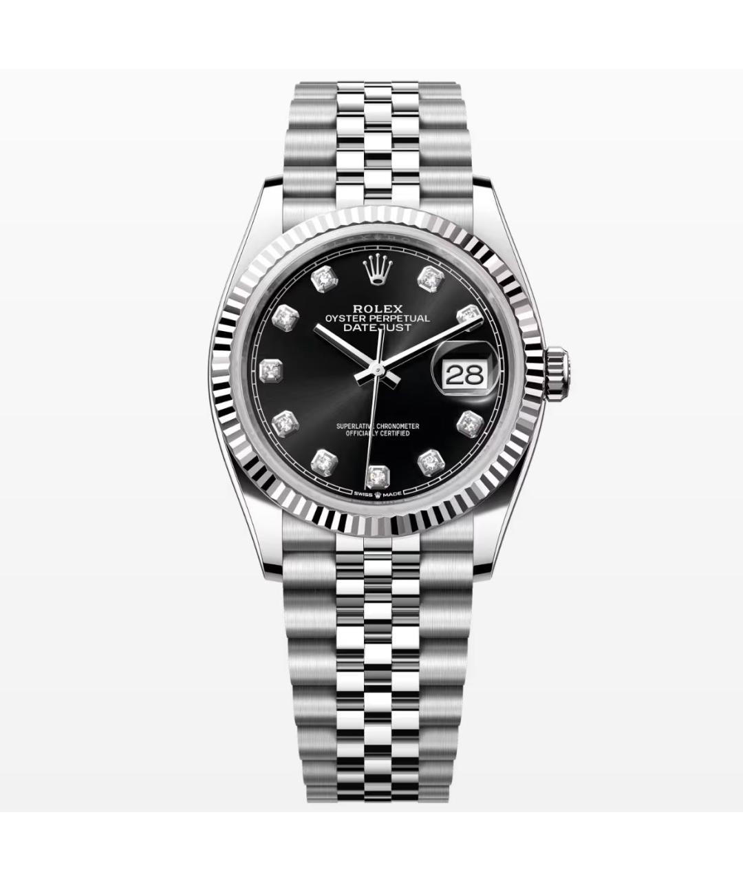 ROLEX Серебряные часы из белого золота, фото 3