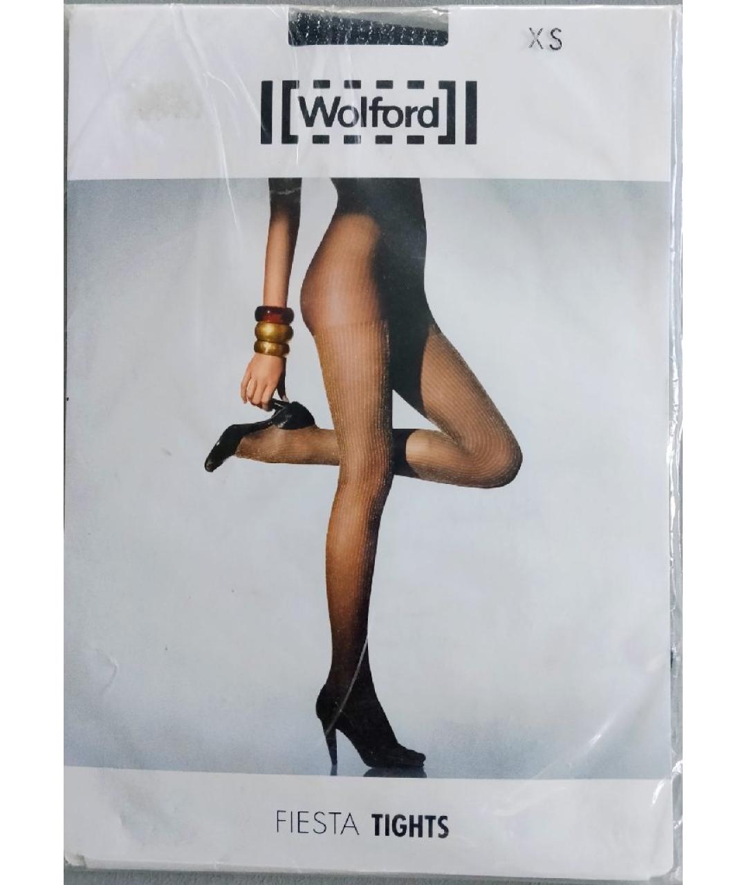 WOLFORD Черные носки, чулки и колготы, фото 4