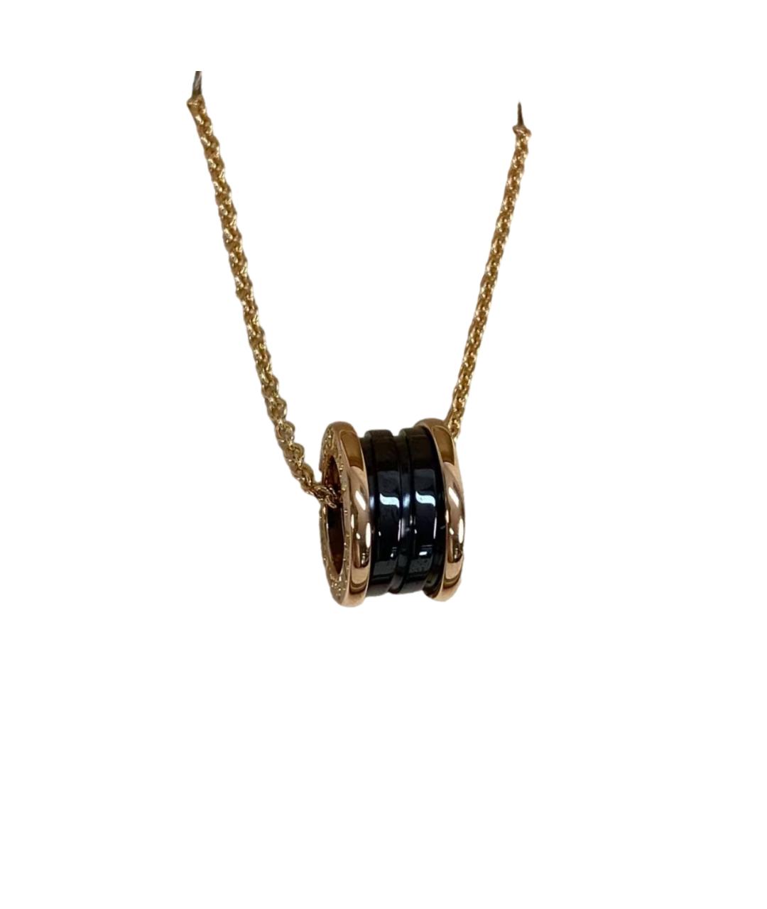 BVLGARI Золотая подвеска из розового золота, фото 7