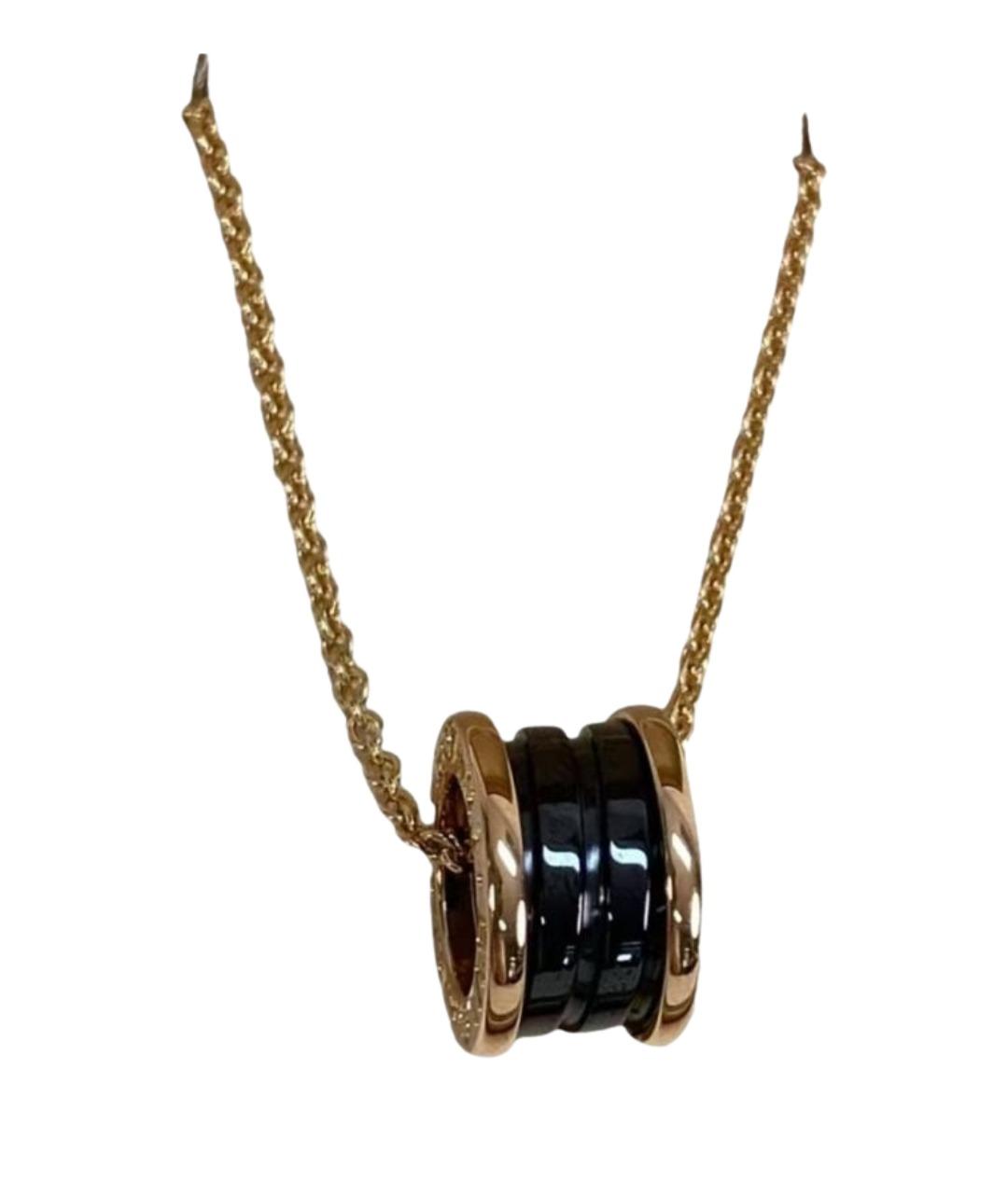 BVLGARI Золотая подвеска из розового золота, фото 1
