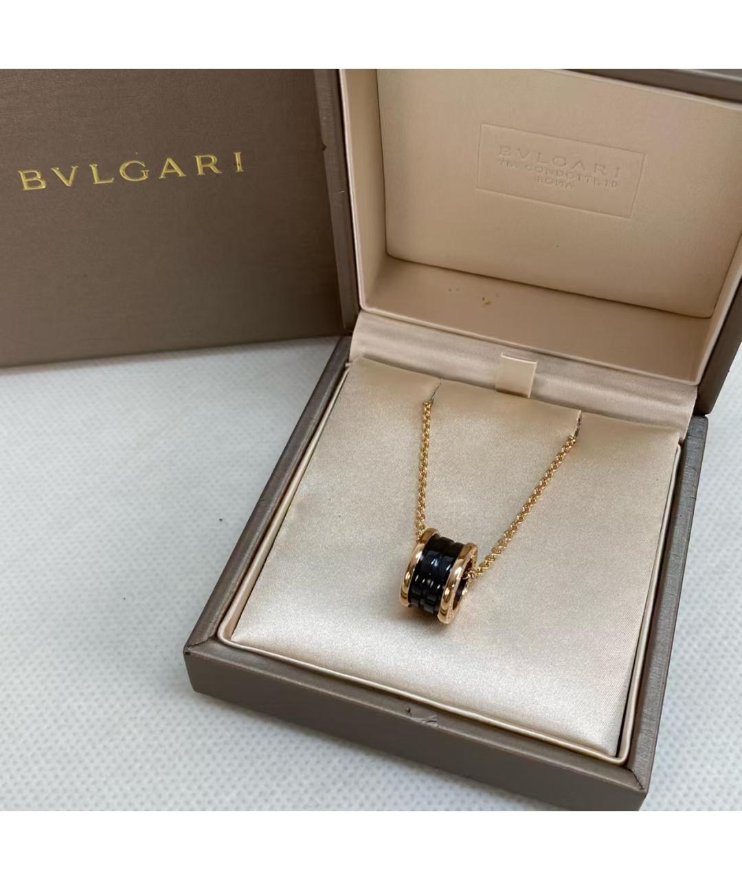 BVLGARI Золотая подвеска из розового золота, фото 2