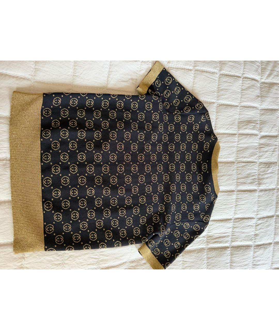 GUCCI Черный шерстяной джемпер / свитер, фото 4
