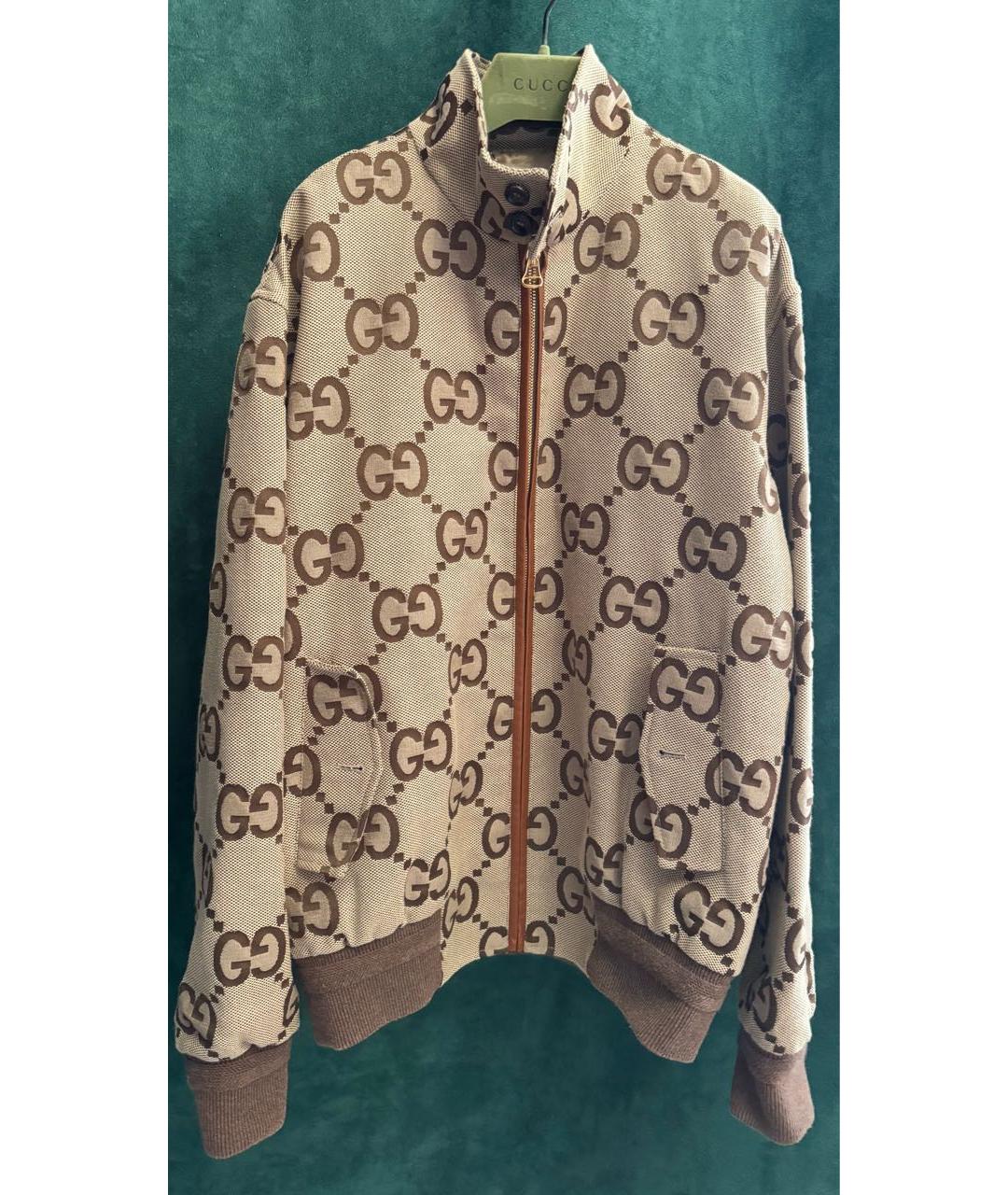 GUCCI Горчичная шерстяная куртка, фото 5