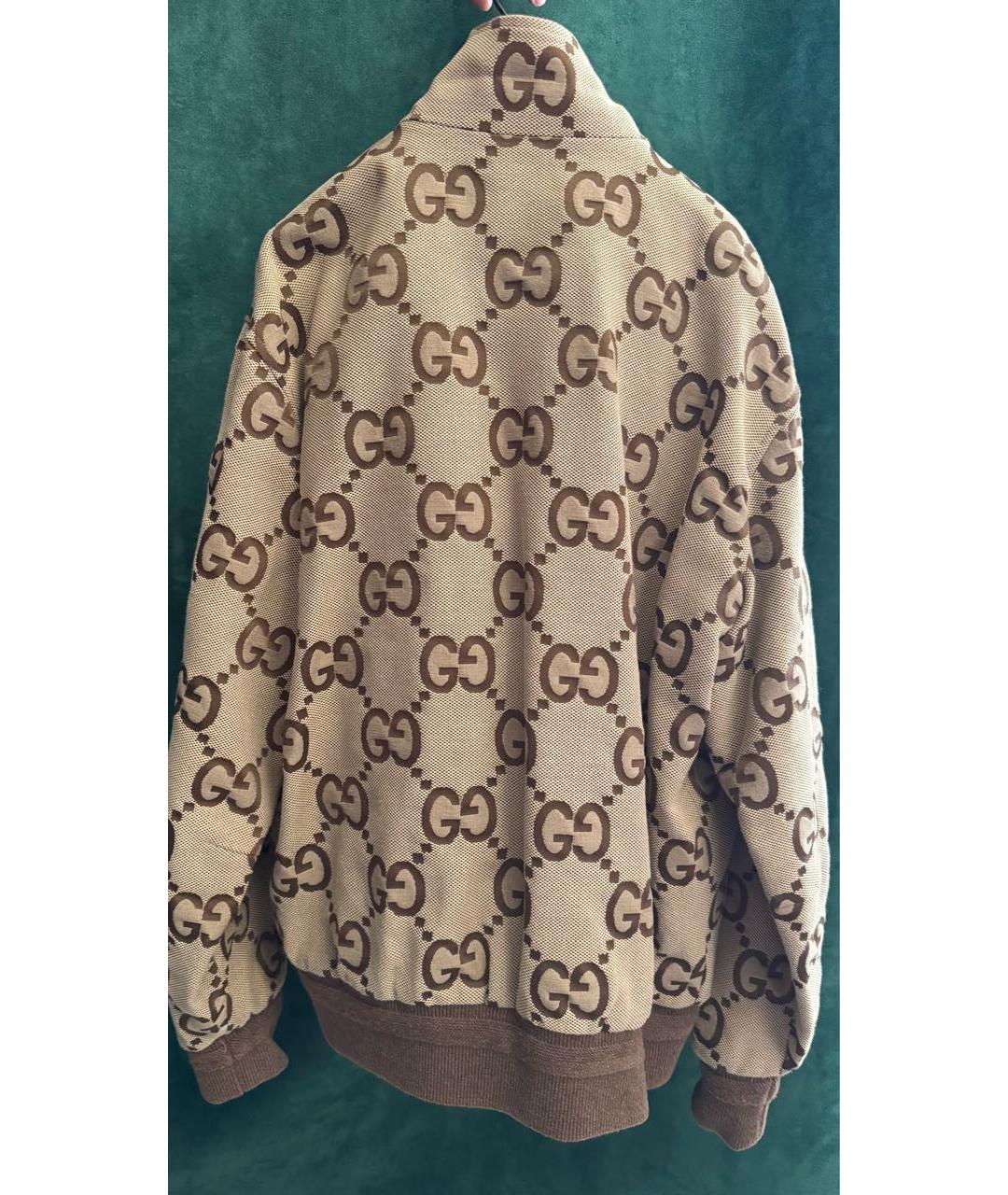 GUCCI Горчичная шерстяная куртка, фото 2