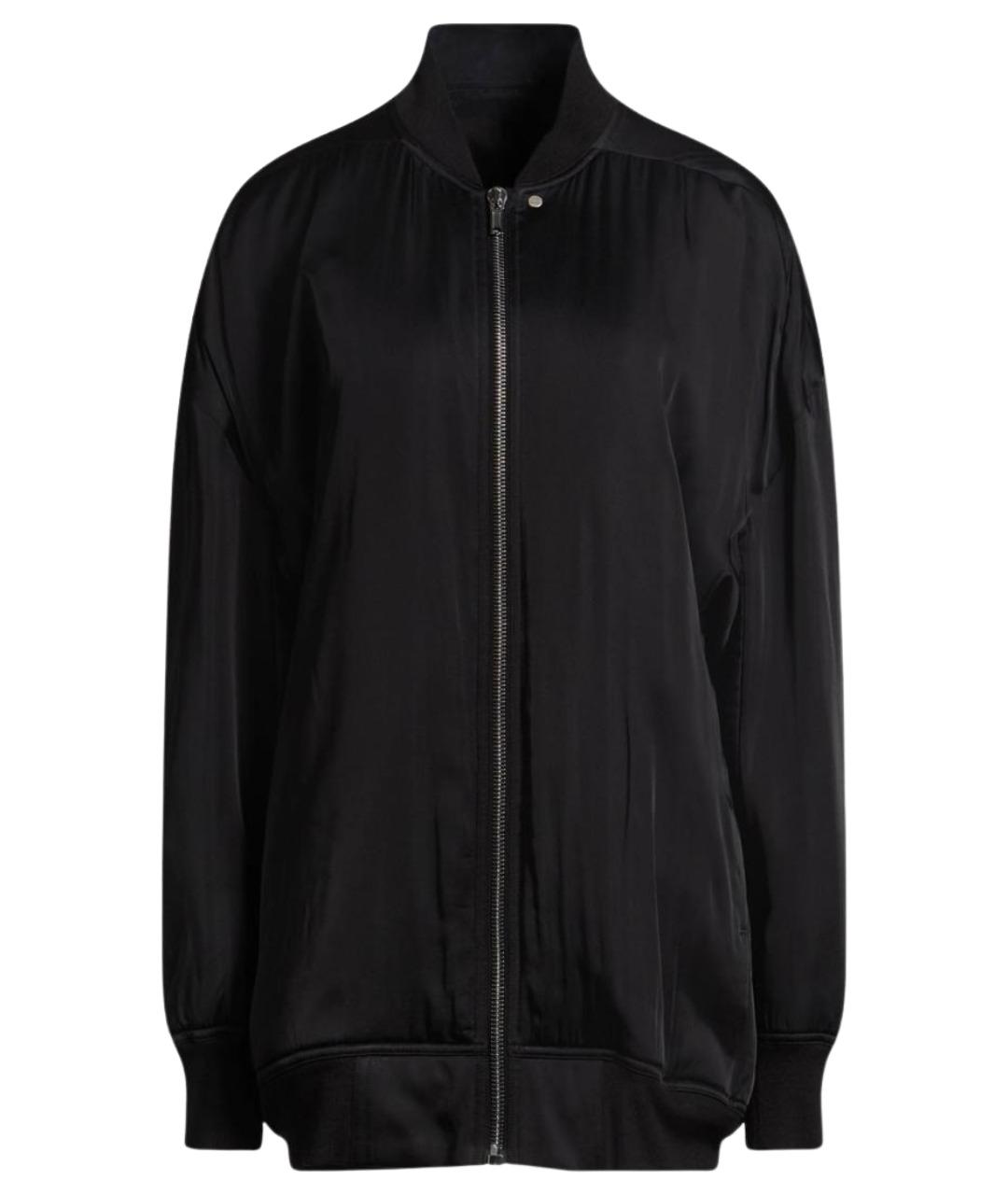 RICK OWENS Черная ацетатная куртка, фото 1