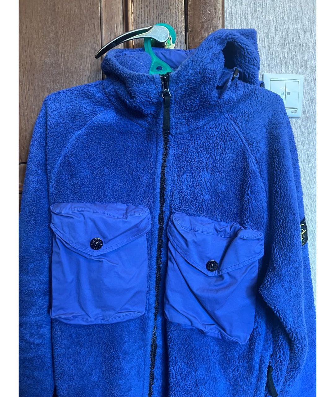 STONE ISLAND Синяя куртка, фото 4