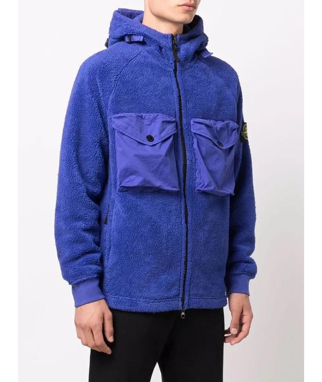 STONE ISLAND Синяя куртка, фото 5
