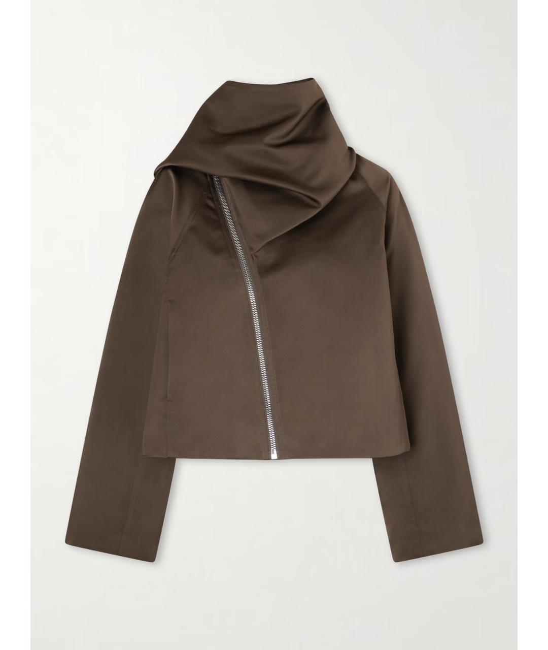 RICK OWENS Серая полиэстеровая куртка, фото 5