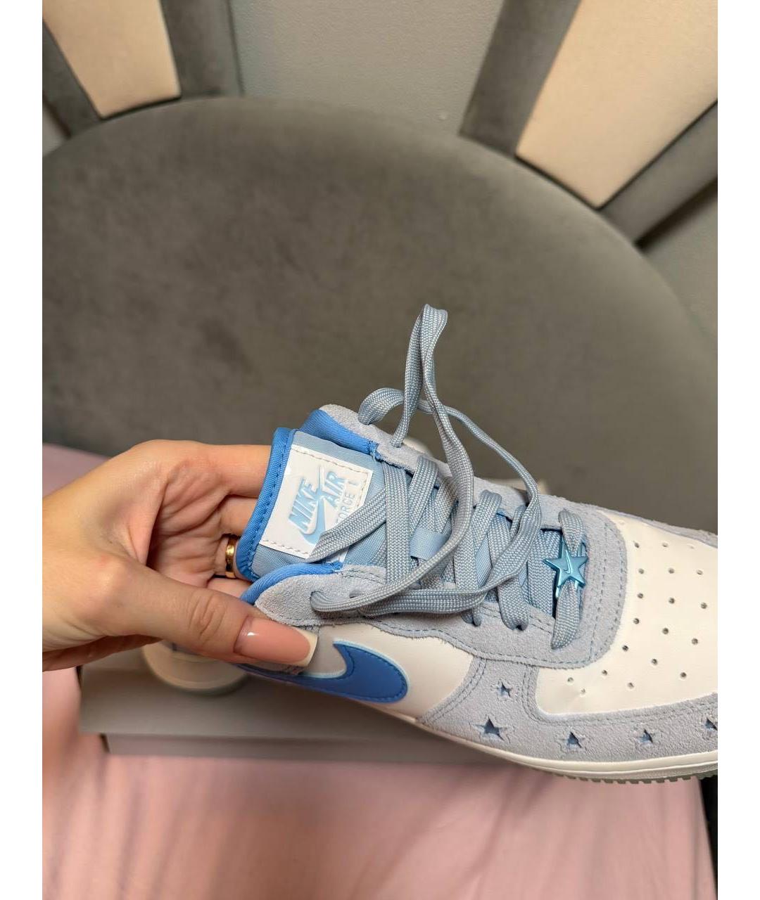 NIKE Голубые кеды, фото 7