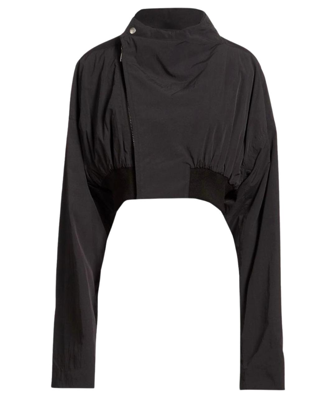 RICK OWENS Черная полиамидовая куртка, фото 1