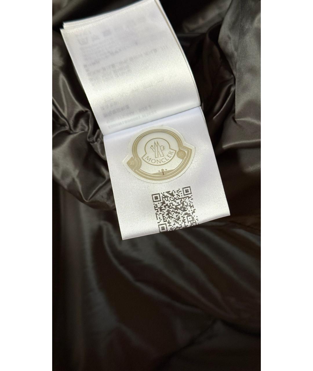 MONCLER Черная куртка, фото 7