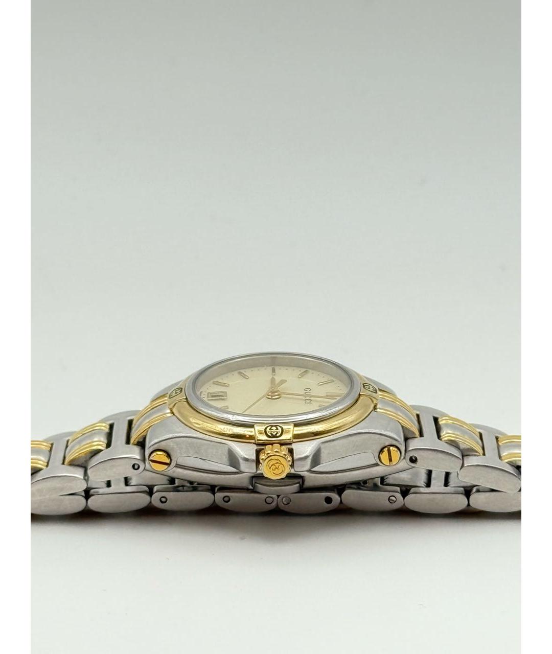 GUCCI Белые стальные часы, фото 8
