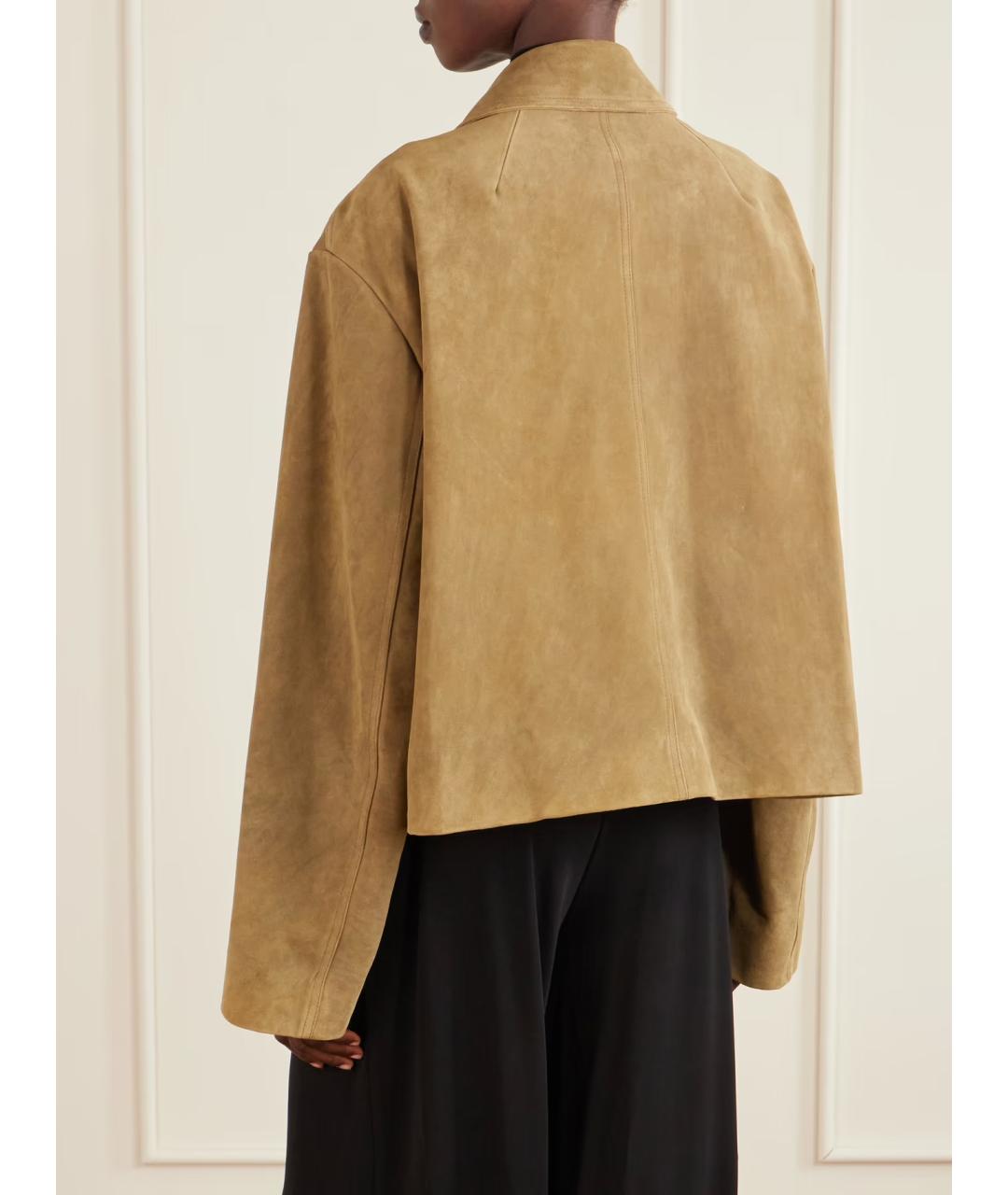RICK OWENS Коричневая замшевая куртка, фото 3
