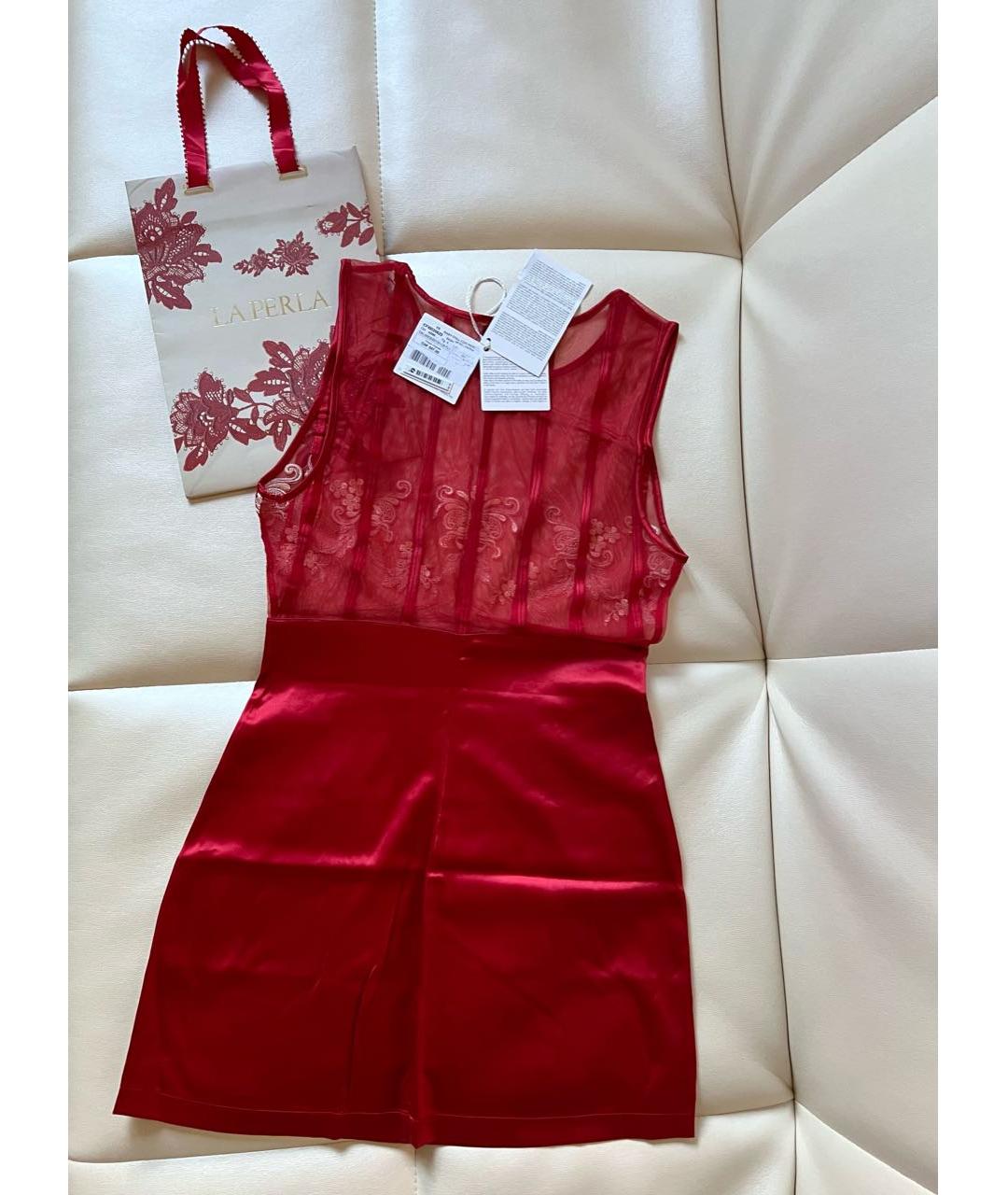 LA PERLA Красная пижамы и сорочки, фото 4