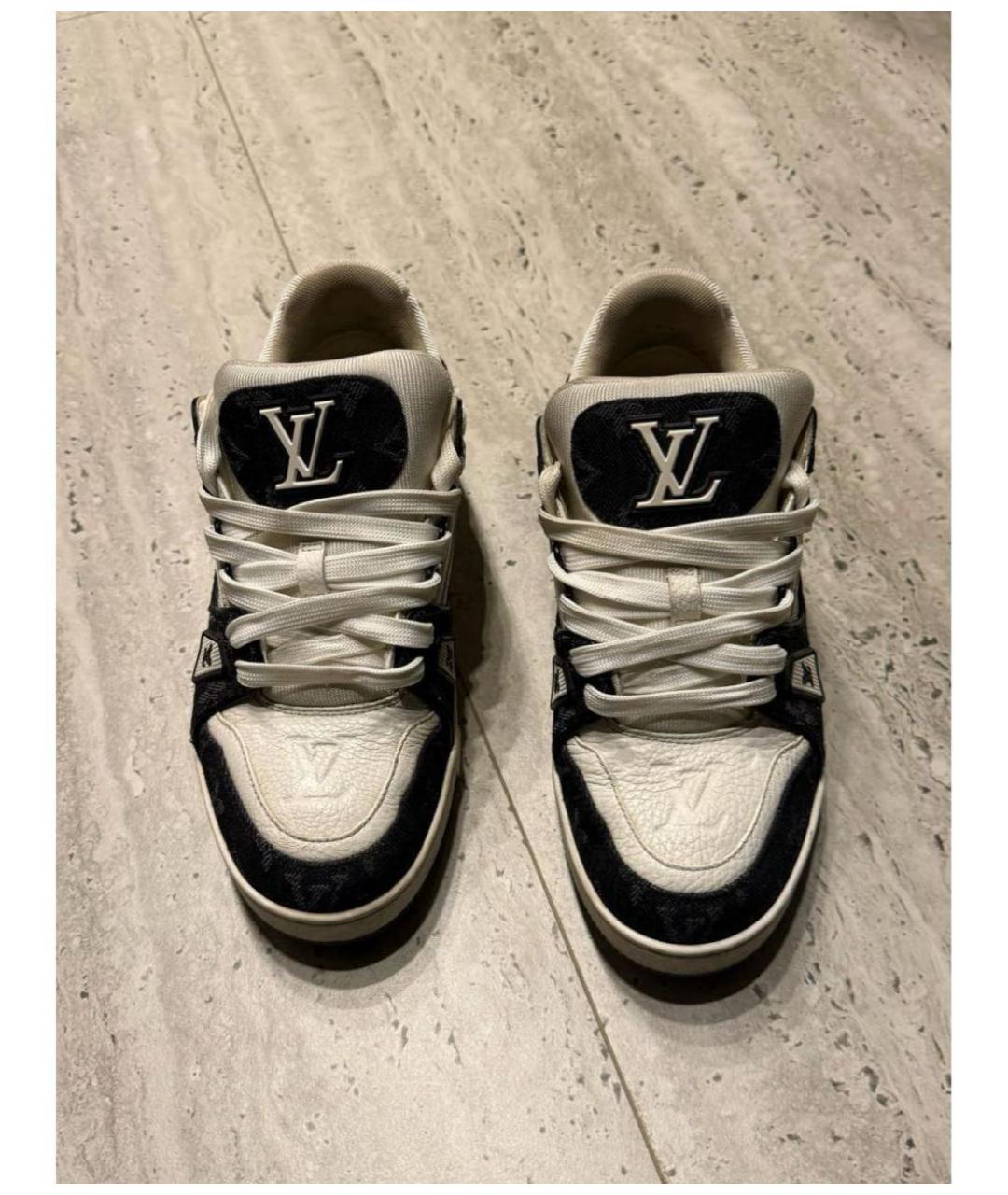 LOUIS VUITTON Мульти кожаные кроссовки, фото 2