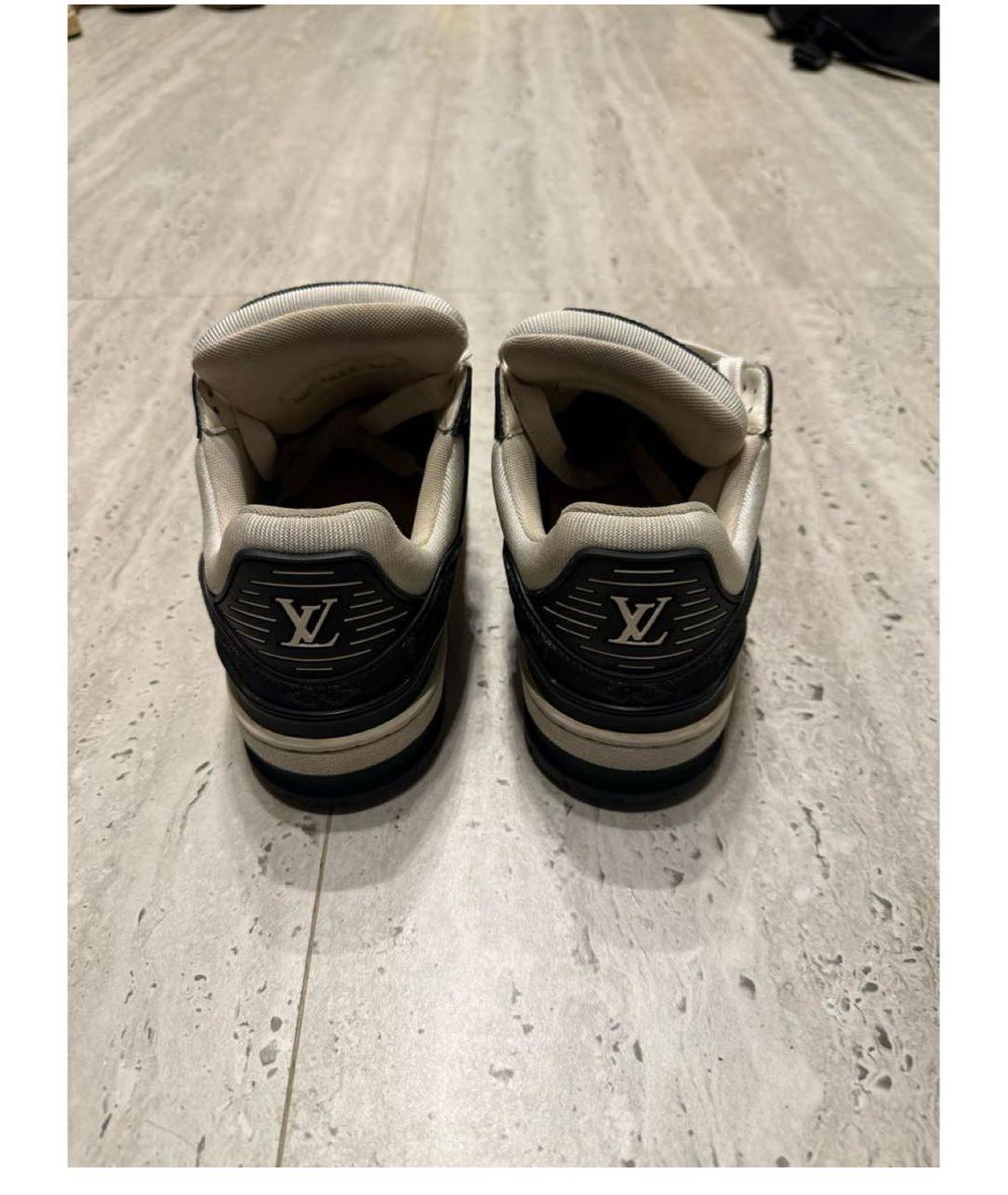 LOUIS VUITTON Мульти кожаные кроссовки, фото 3