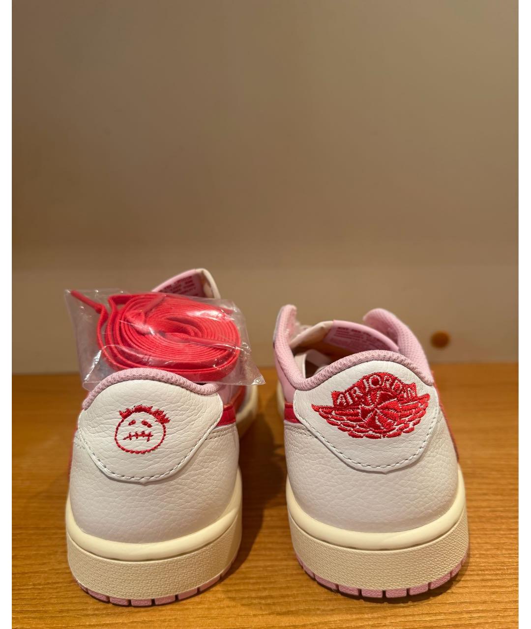 NIKE Розовые кожаные кеды, фото 4