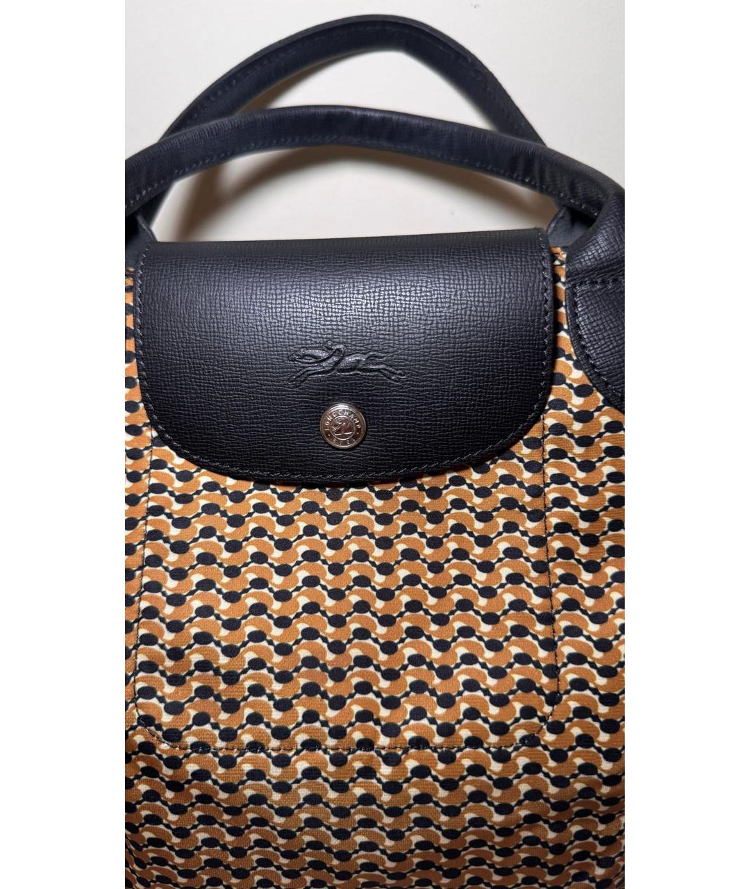 LONGCHAMP Мульти нейлоновая сумка с короткими ручками, фото 5