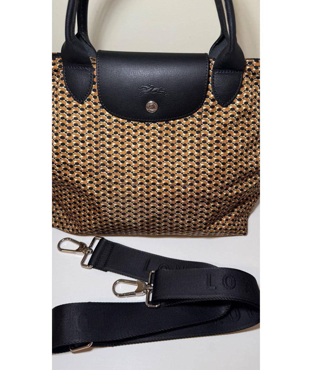LONGCHAMP Мульти нейлоновая сумка с короткими ручками, фото 7