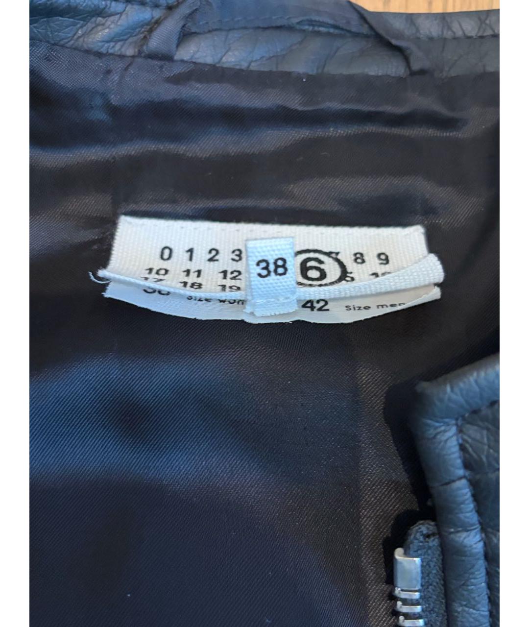 MM6 MAISON MARGIELA Черная полиэстеровая куртка, фото 4