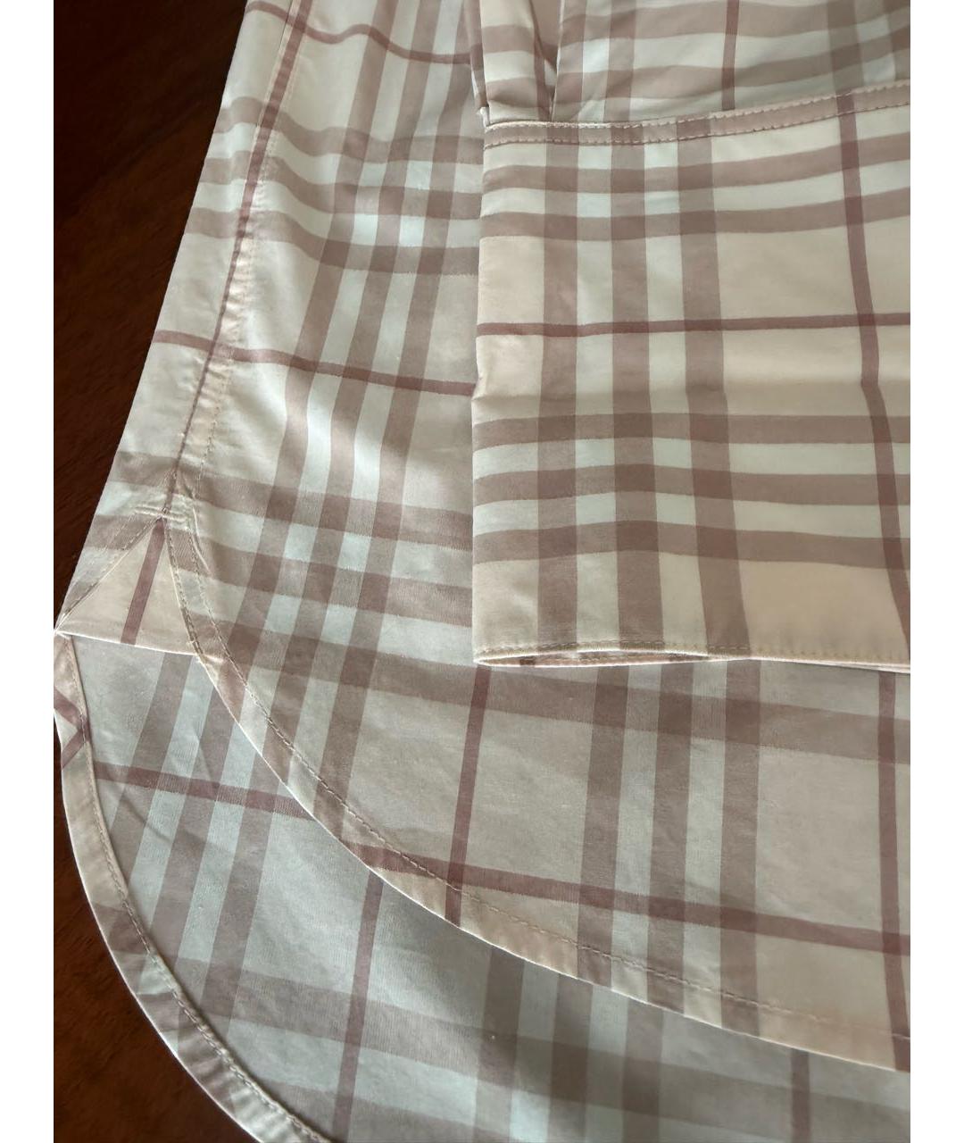 BURBERRY Розовая хлопковая рубашка, фото 5