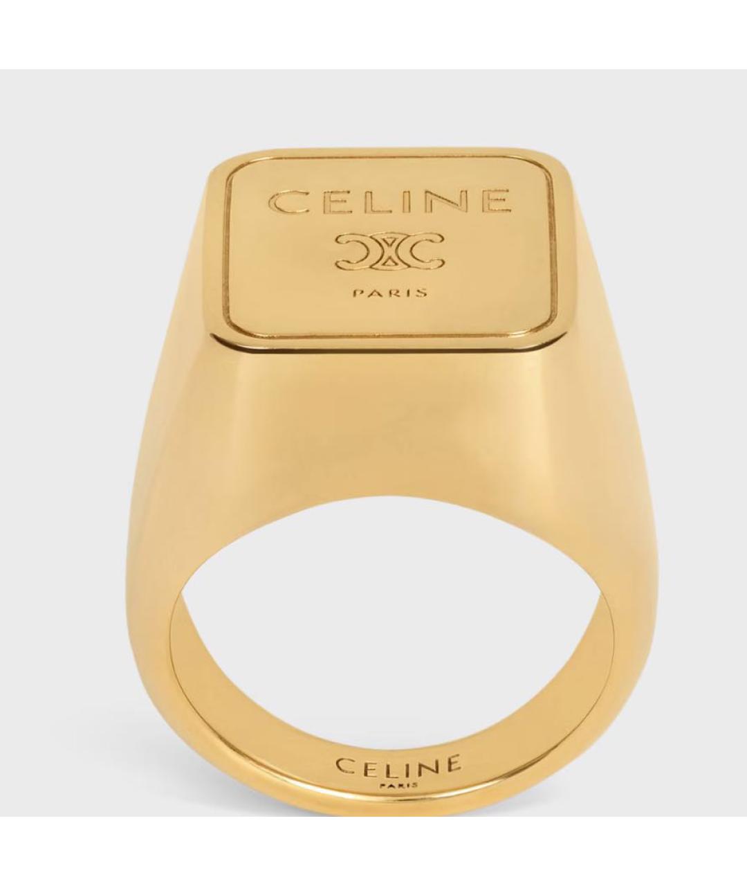 CELINE Золотое кольцо, фото 3