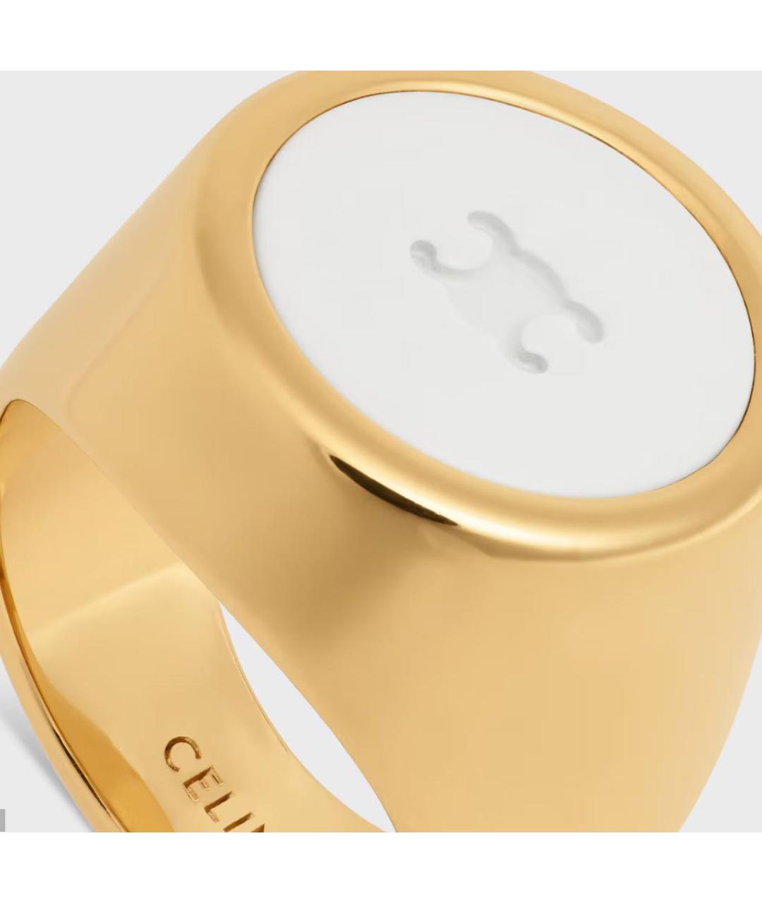 CELINE Золотое кольцо, фото 3