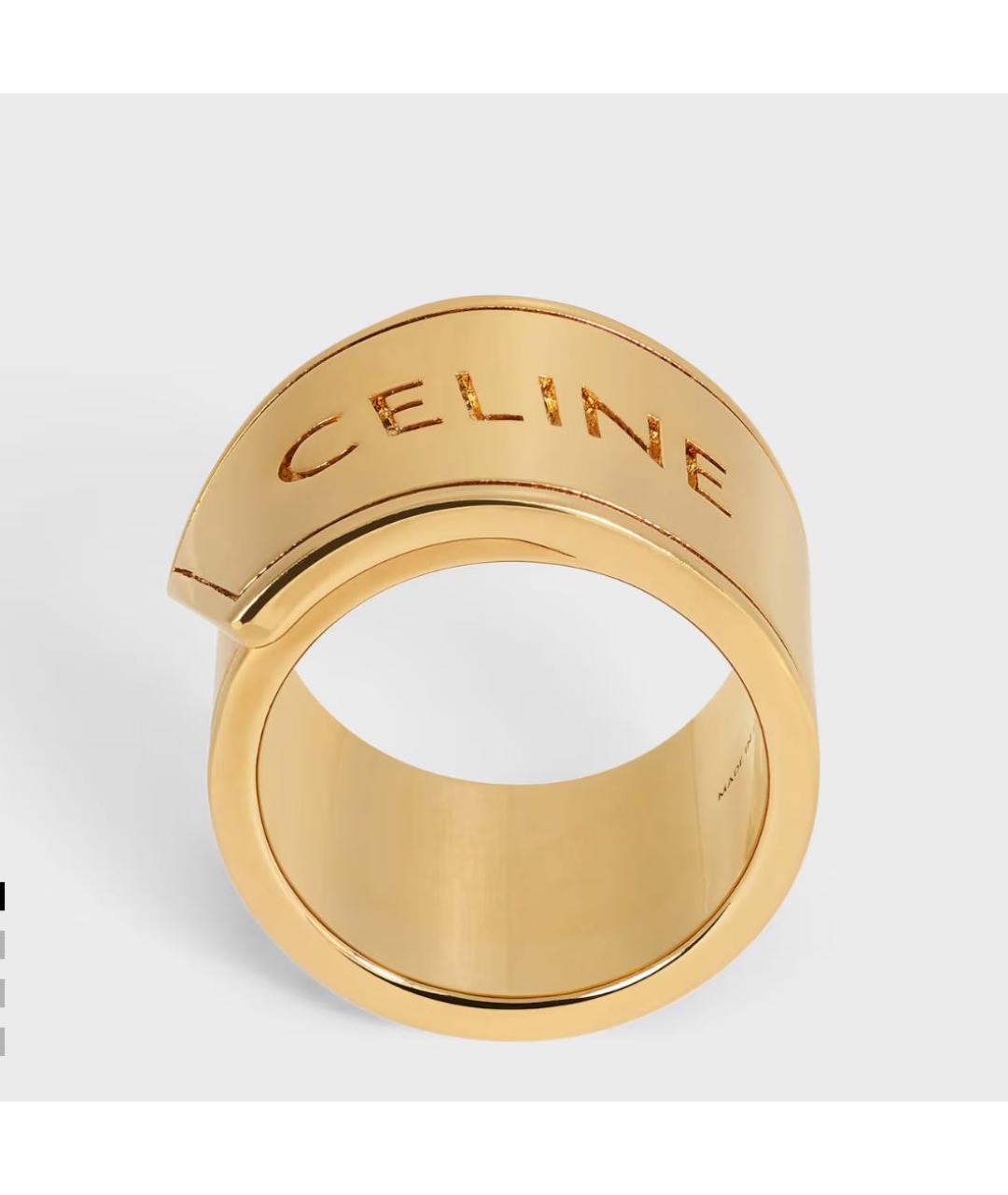 CELINE Золотое кольцо, фото 3